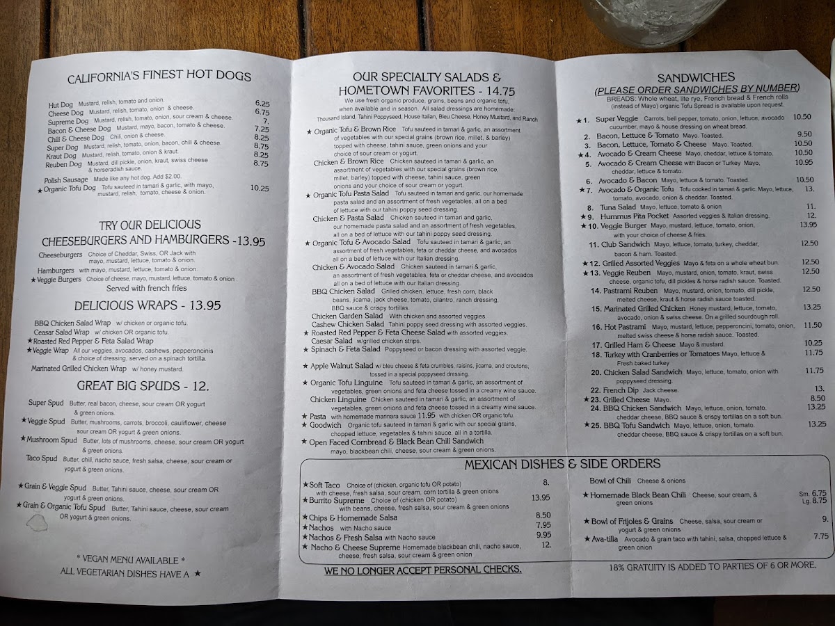 Ellie's Mutt Hut Menu - Image 2